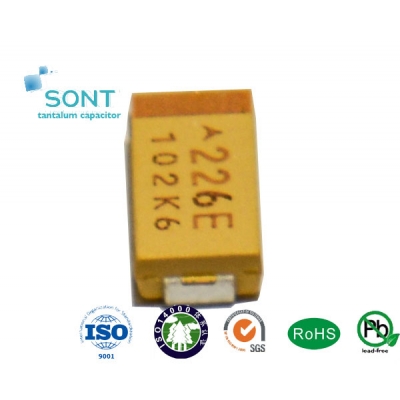 Tantalum capacitors TCSD226K035R