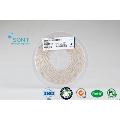 SMD tantalum capacitor10uF/16VA