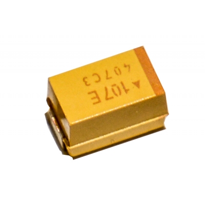 SMD tantalum capacitor107e