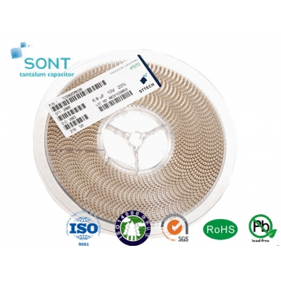 SMD tantalum capacitor6.8uF/10Vc