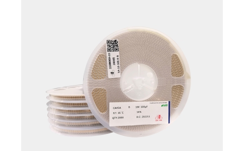 新云钽电容CA45A-B 10V-100μF-K