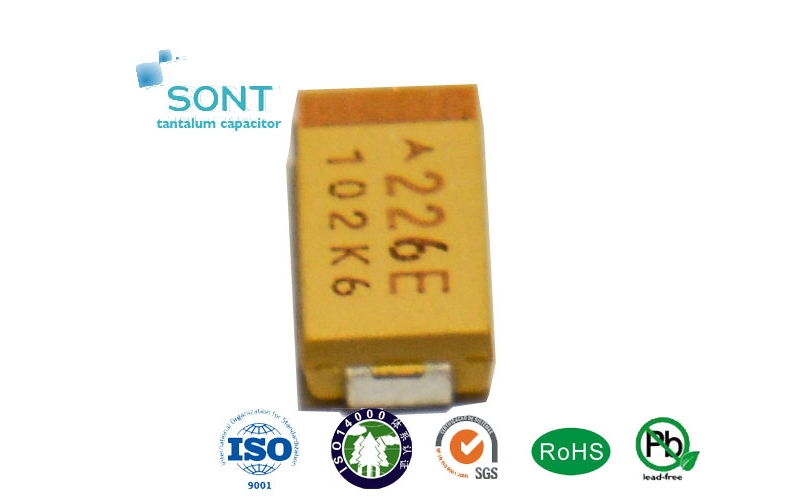 Tantalum capacitors TCSD226K035R