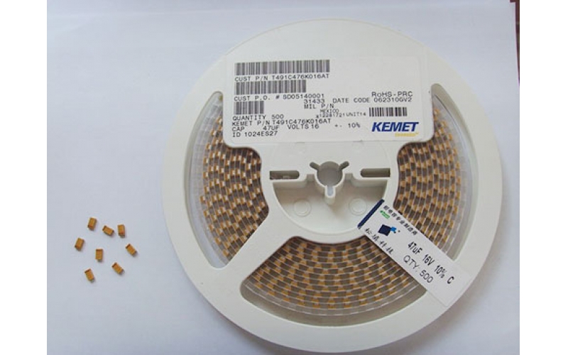 KEMET钽电容,铝电解电容,瓷片电容知多少！