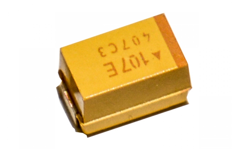 SMD tantalum capacitor107e